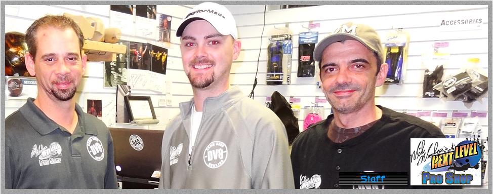 Mike Machuga's Next Level Pro Shop Staff